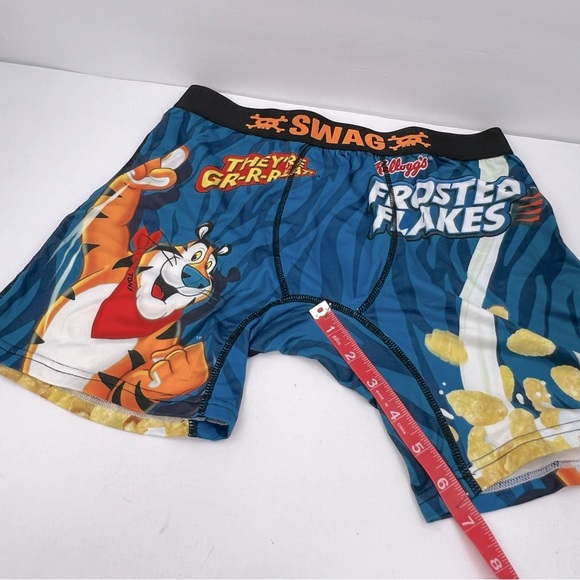 SWAG, KELLOG’S FROSTED FLAKES MEN’S BOXER BRIEFS, 92% MICROPOLYESTER 8% ELASTANE - Picture 11 of 11
